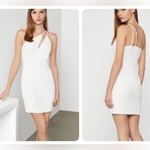 BCBGMaxAzria White One Shoulder Dresses for Women on Sale up to 90% Off:  Poshmark
